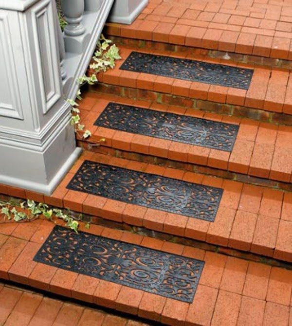 Great ideas for mats of levels of for your stairs!