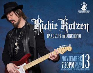 Concierto de RICHIE ROTZEN en Bogotá 2019
