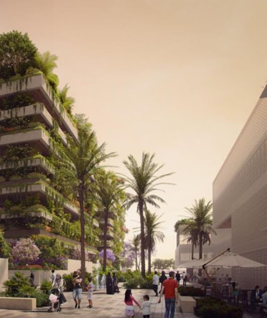 غابة عمودية بالعاصمة الإدارية غابة عمودية بالعاصمة الإدارية