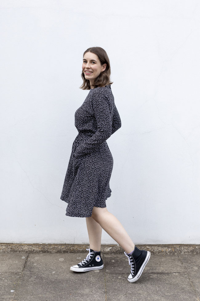 Nikki's Lotta dress - easy sewing pattern from Tilly and the Buttons