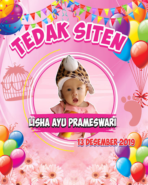 Download Template Banner Tedak Siten [CDR] Mas Vian