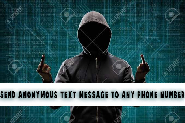 Send Anonymous text message To Any Phone Number