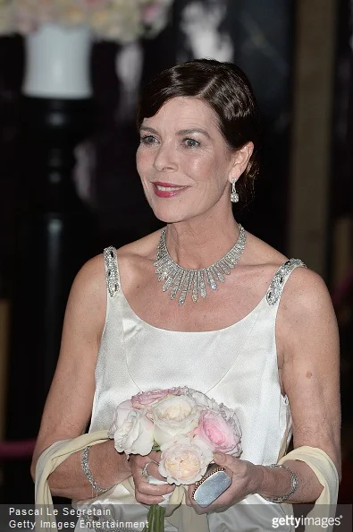 Princess Caroline of Hanover attends the Rose Ball 2015 in aid of the Princess Grace Foundation at Sporting Monte-Carlo