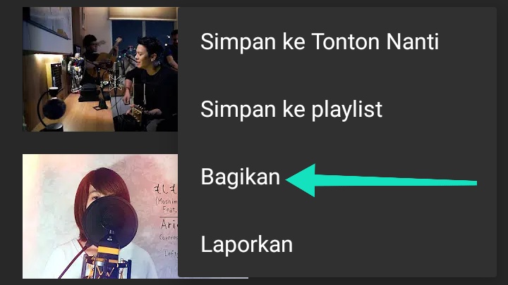 bagikan klik bagikan video youtube