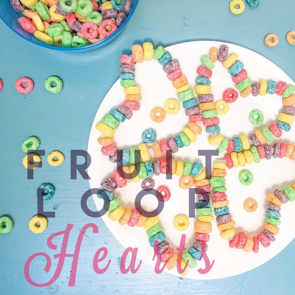 The Sophisticated Dame Fruit Loop Hearts