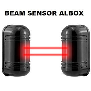 Cara pasang Sensor beam alarm albox