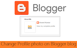 Change Profile photo on Blogger blog