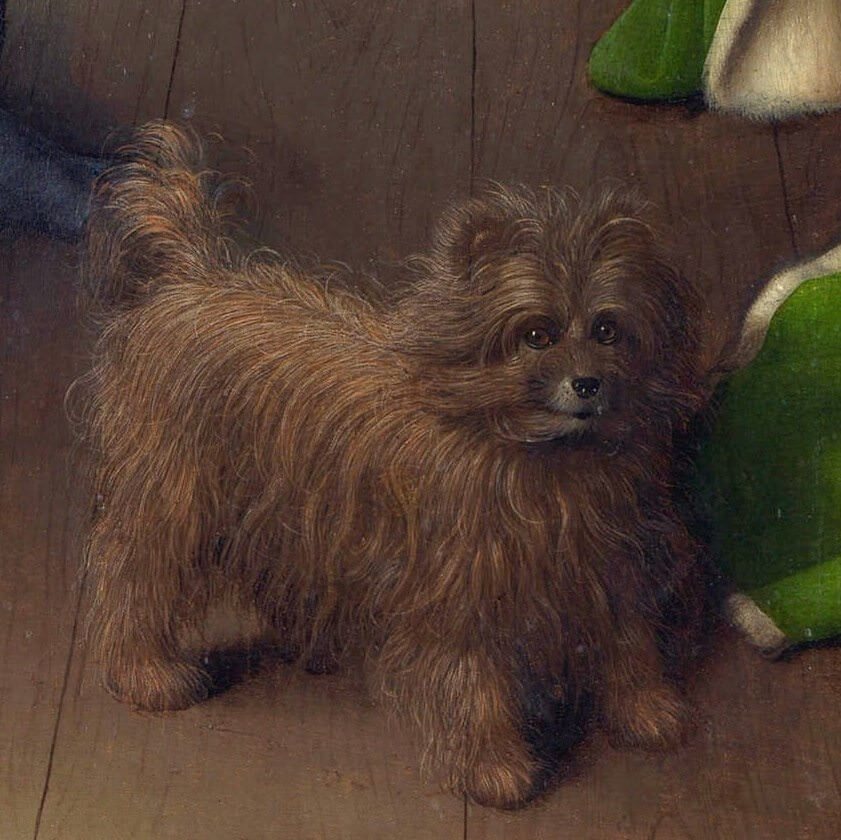 The Arnolfini Portrait by Jan van Eyck ArtIconog