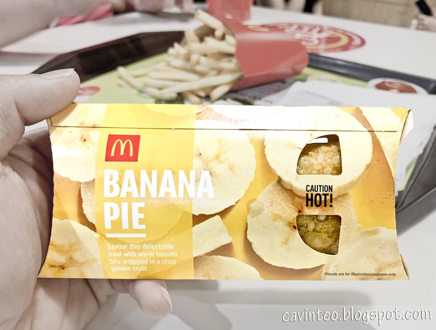 Entree Kibbles McDonald's Banana Pie Seriously Worth a Purchase! 