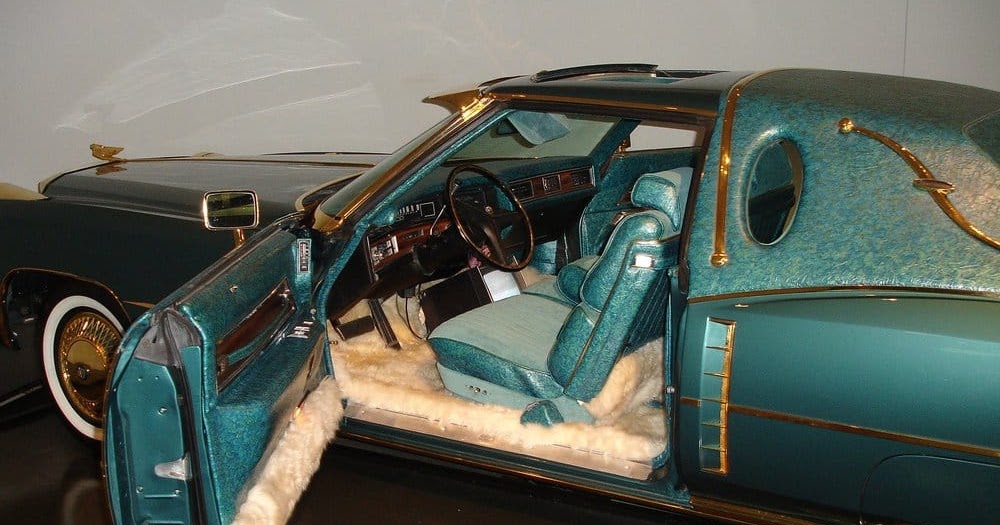 Just A Car Guy Isaac Hayes' Gold Cadillac at Stax Records Museum, Memphis