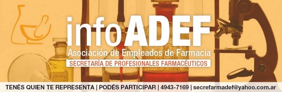 A.D.E.F. | Secretaría de Profesionales Farmacéuticos