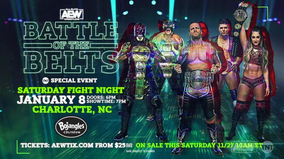 AEW anuncia oficialmente o Battle of Belts