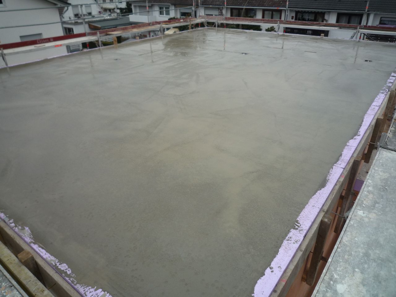 Wir bauen in Remagen: Zum letzten Mal Beton & Aufmaß Küche