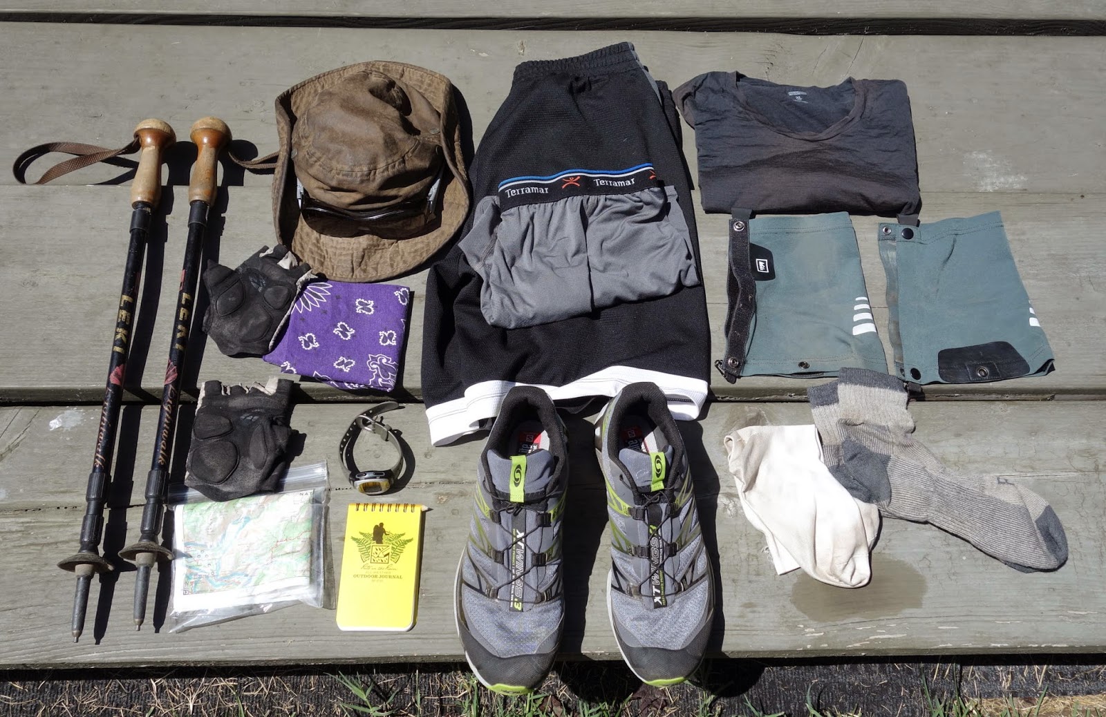 Thoughts on the Trail: Final Equipment List for JMT
