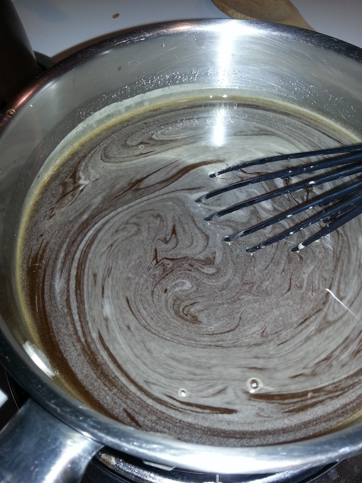 Morsels of Chocolate Imitation Maple Syrup