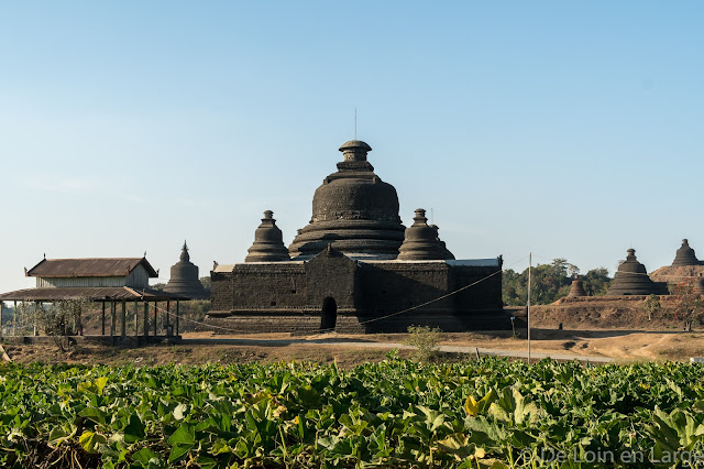 Temple Lemyethna - Mrauk-U - Myanmar Birmanie