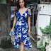 Kiara Advani Photos In Blue Dress At Juhu Mumbai