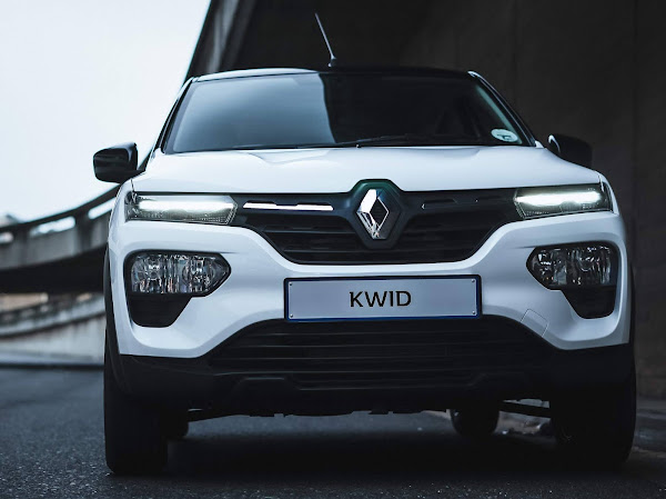 Novo Renault Kwid 2022 - dianteira