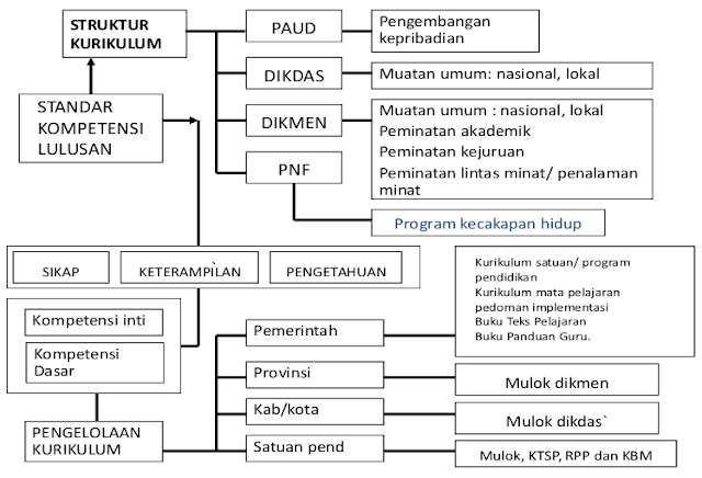 Kedudukan Kurikulum PAUD dengan Kurikulum Jenjang Lainnya