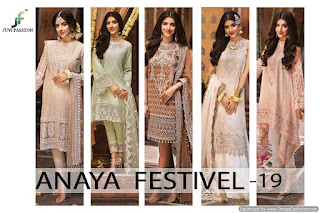 Juvi Fashion Festivel 19 Pakistani Suits wholesale