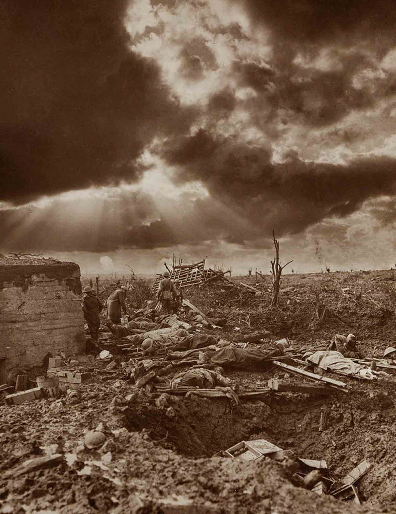 Western front photographs frank hurley