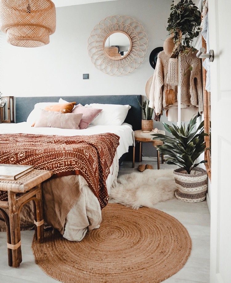 Modern Bohemian Bedroom Ideas Aesthetic Bedrooms
