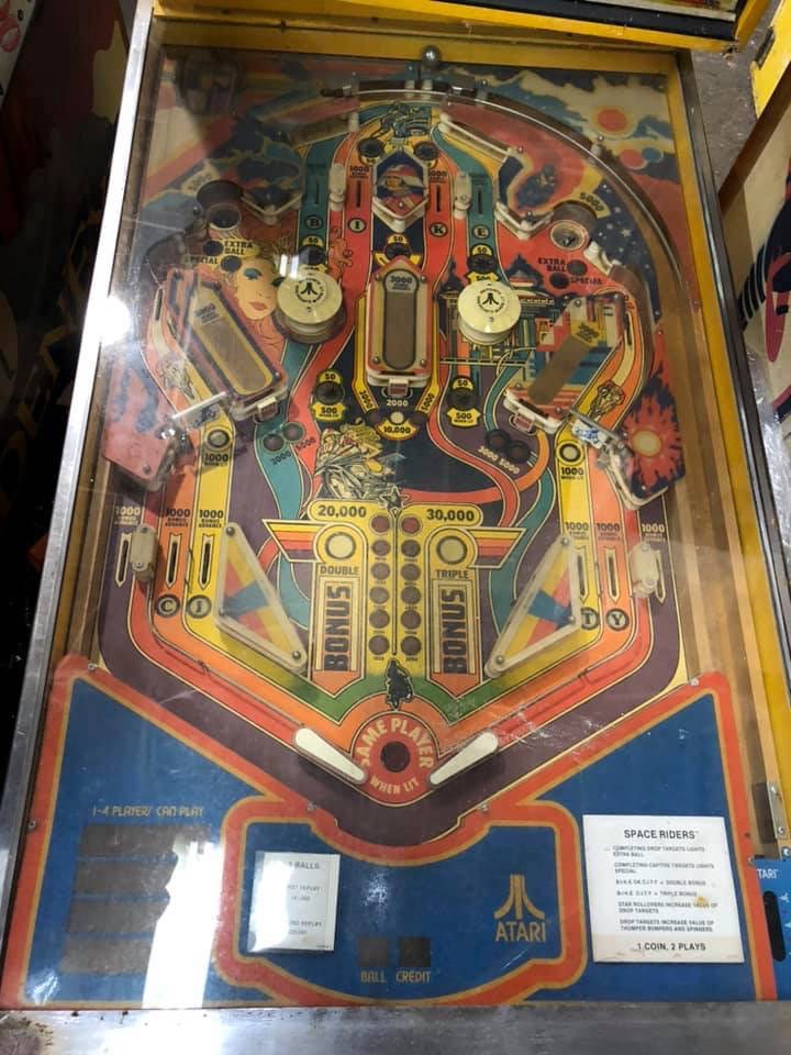 In Progress - Atari Space Riders (1978) | Pinball info
