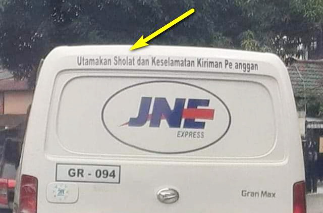 Skenario Allah Untuk JNE