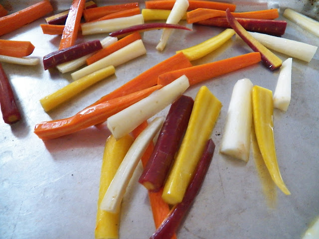 Honey and Garlic Roasted Carrots