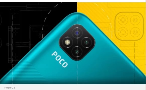 The Poco C3 camera setup is detailed before launch