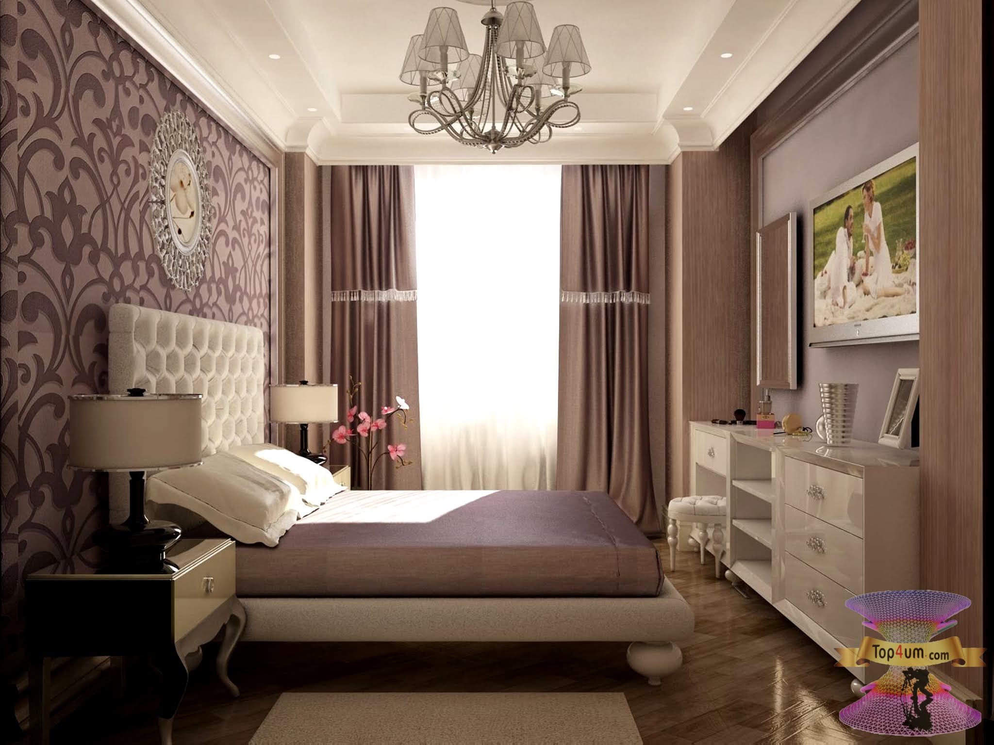 كتالوج صور غرف نوم مودرن للعرسان Modern bedrooms ideas