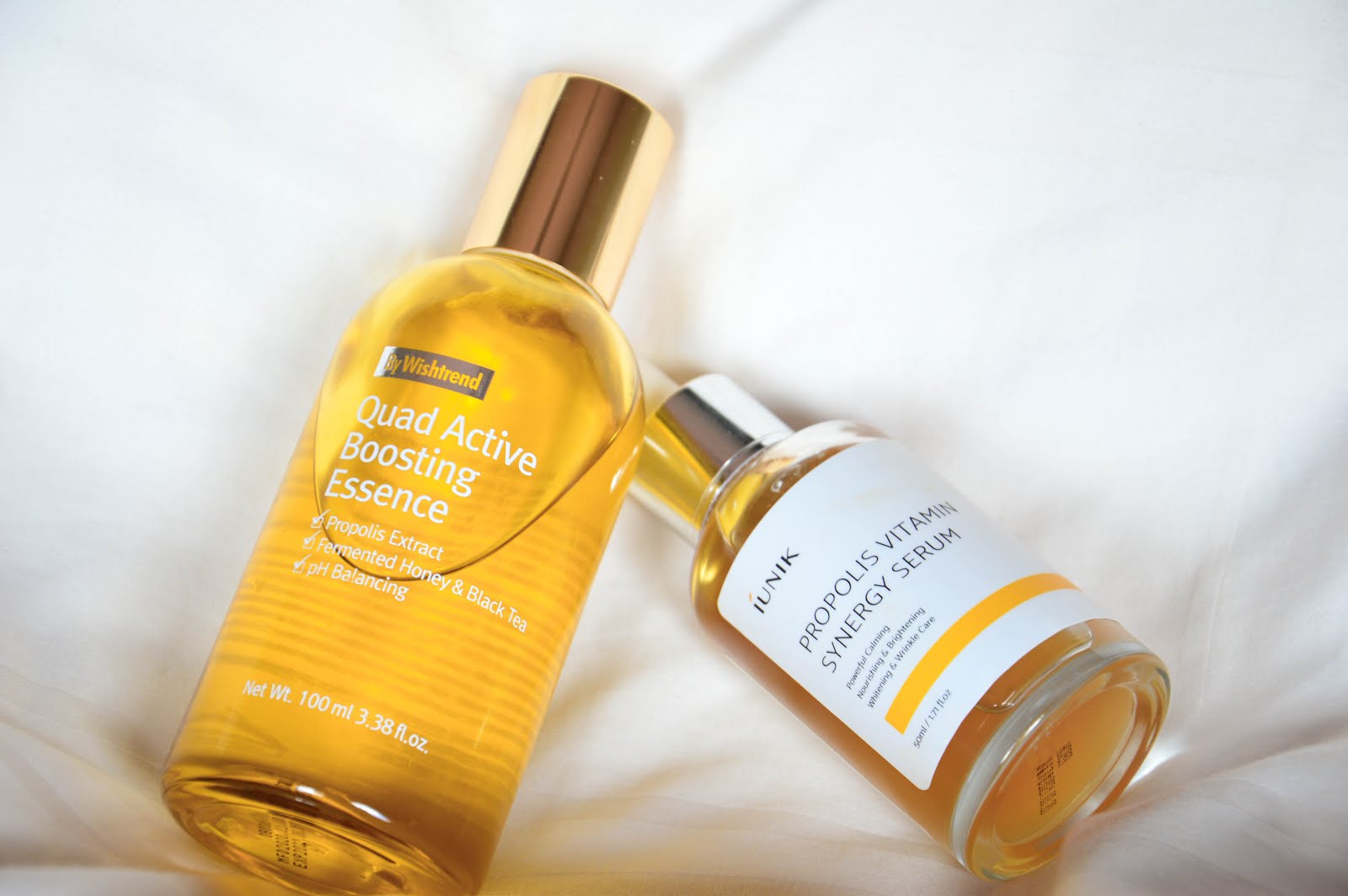 REVIEW By Wishtrend Quad Active Boosting Essence Serum Booster