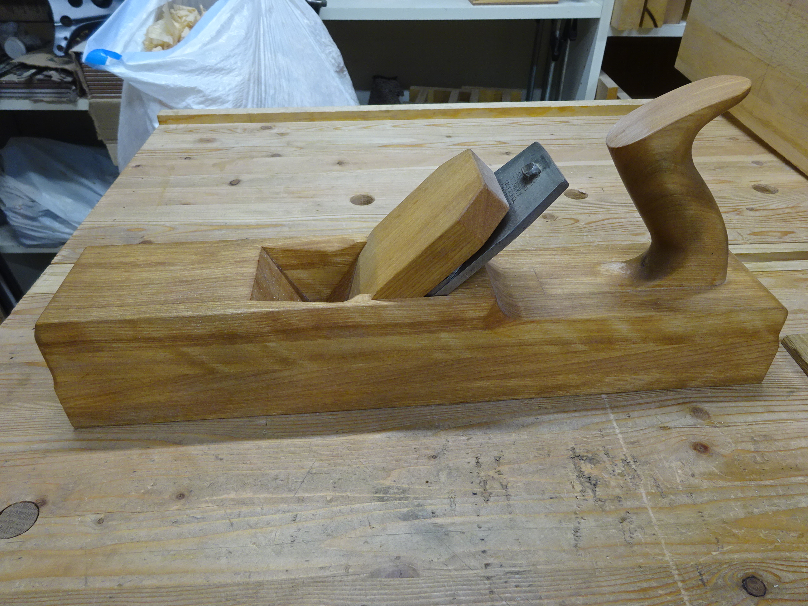 Woodworking in a Tiny Shop A Hidden Detail of Wooden Bench Planes