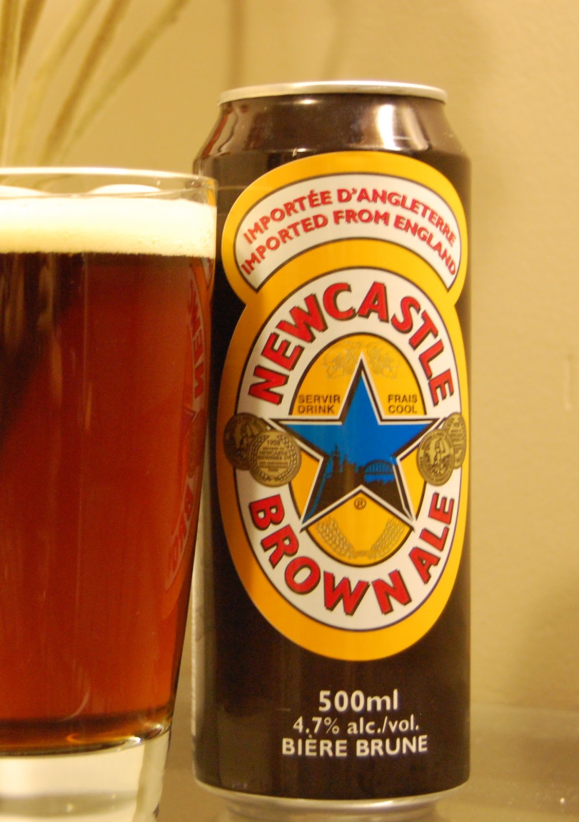 On Beer. Newcastle Brown Ale