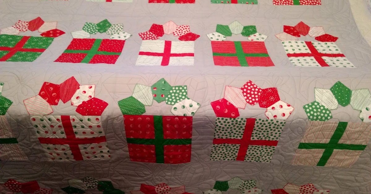 Teacup Lane My Christmas Gift Wrap Quilt