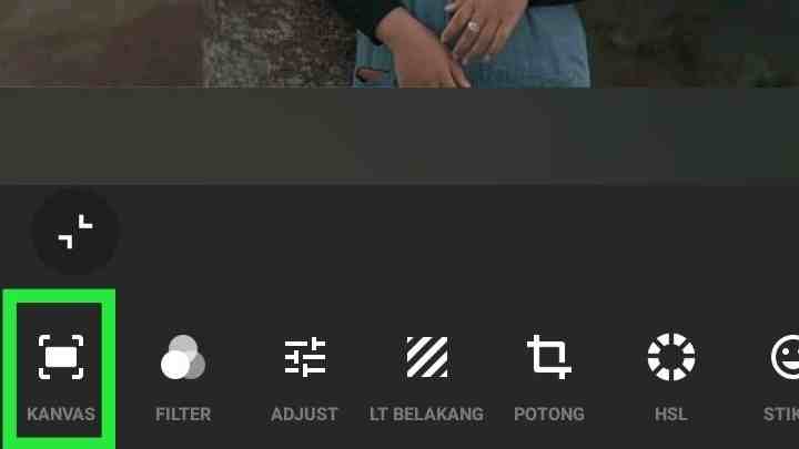 Cara mengedit foto Bergerak di Inshot