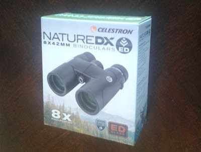 Photo of binocular packaging Photo of binocular packaging