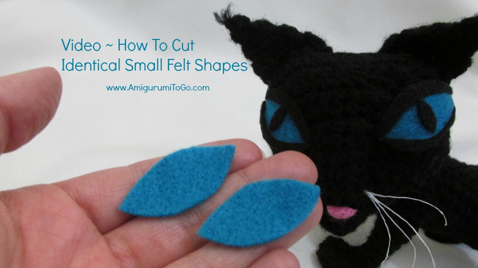 Video How To Cut Felt Eyes For Amigurumi