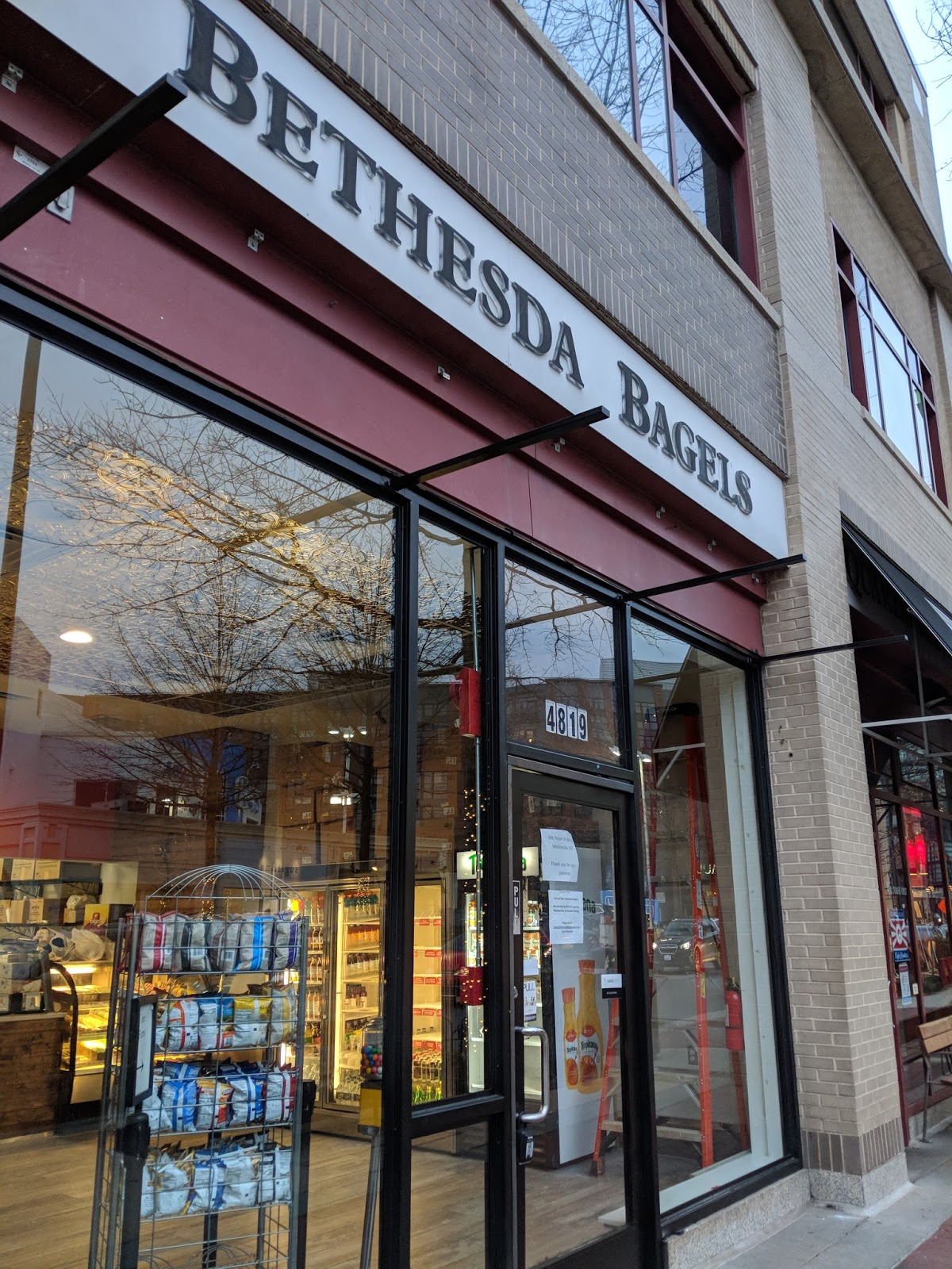 Robert Dyer Bethesda Row Bethesda Bagels temporarily closed after