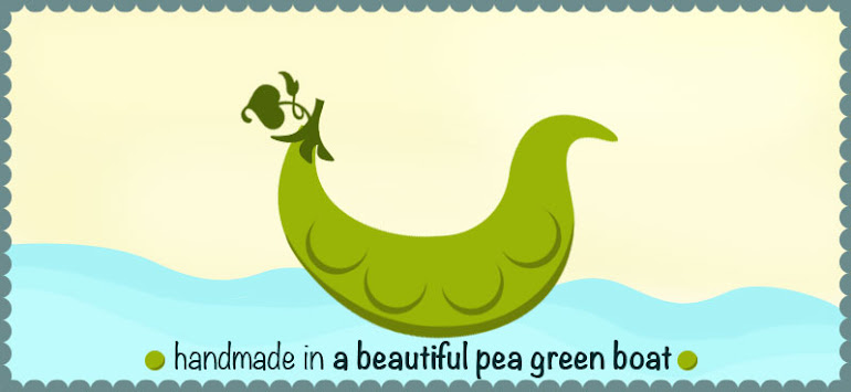 Handmade In A Beautiful Pea Green Boat