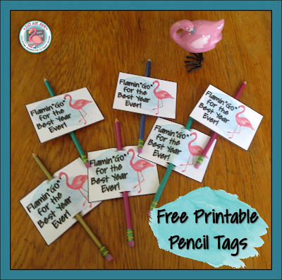 Free printable pencil tags, perfect for back to school Free printable pencil tags, perfect for back to school