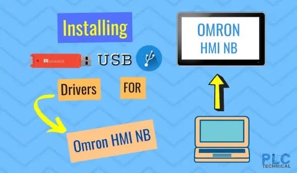 Installing usb drivers for OMRON HMI NB
