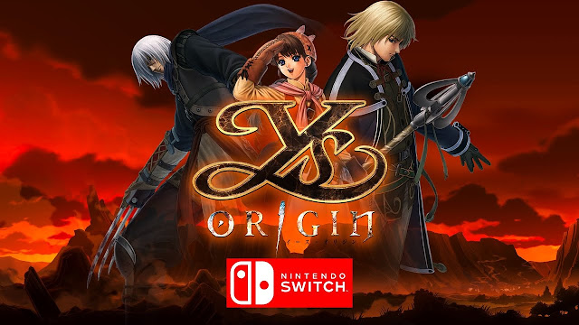 Ys Origin, prequel da série de RPGs de ação, é anunciado para Nintendo Switch