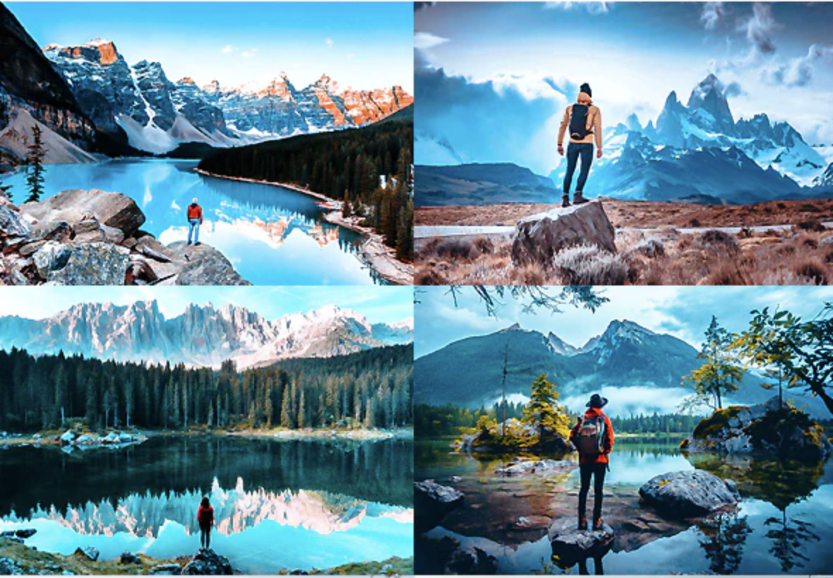 Landscape Camera Raw Presets + Mobile & Desktop (XMP, LR, DNG)