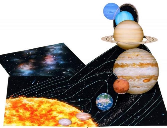 Solar System Papercraft
