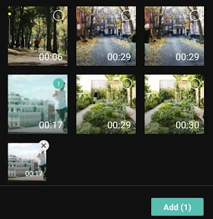 add video to be flipped