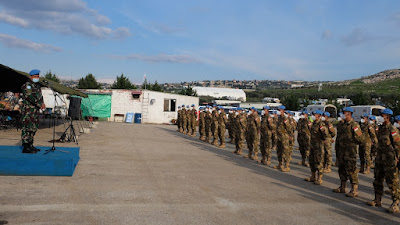 161 Personel Kontingen Garuda Tiba di Beirut Lebanon