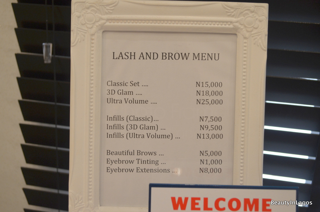OUT AND ABOUT THE LASH LOUNGE Beauty In Lagos