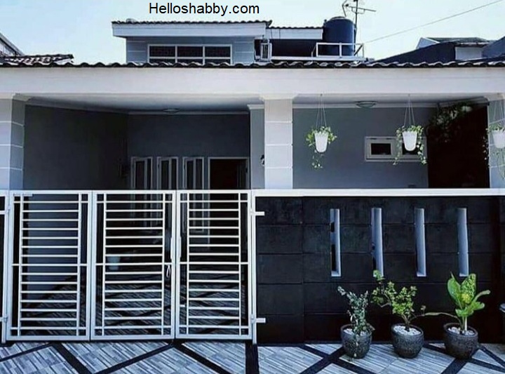 6 Inspirasi Pagar Tembok Batu Alam Depan Rumah yang Terlihat Kokoh