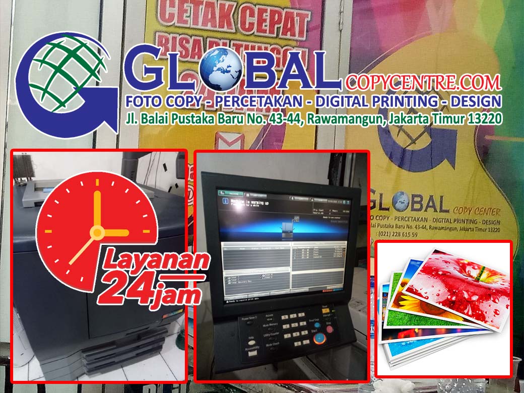 Jasa Digital Printing 24 Jam di Jakarta Global Printing Jakarta